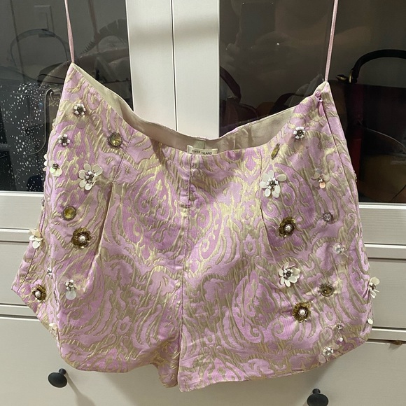 Gorgeous two piece brocade embellished short set - Picture 4 of 6